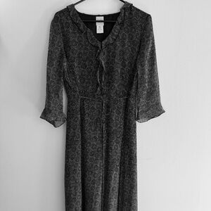 Garnet Hill silk dress